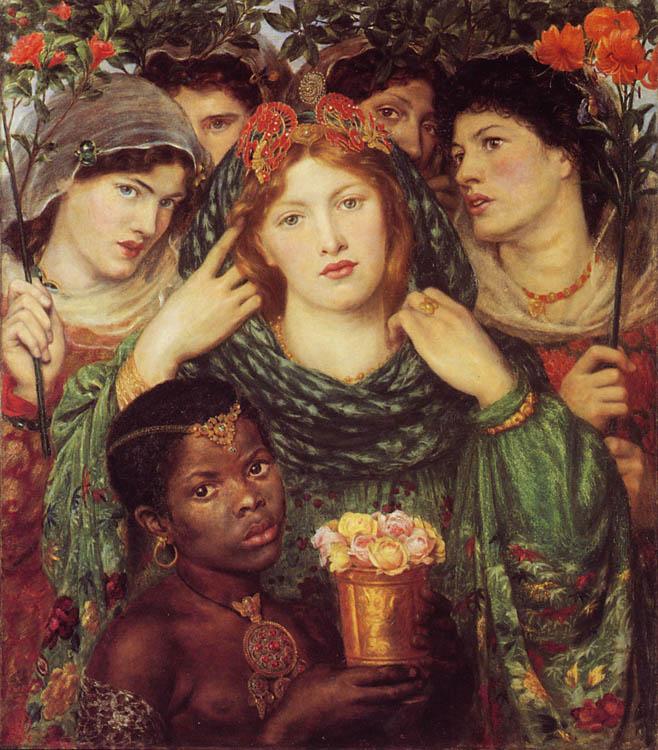 Dante Gabriel Rossetti The Bride (mk28) Sweden oil painting art